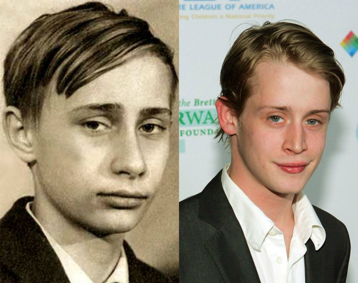 Cu cine semăna Putin în adolescență