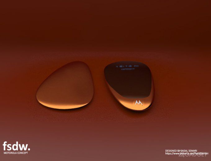 Представлен концепт дизайнерского мобильного телефона Motorola