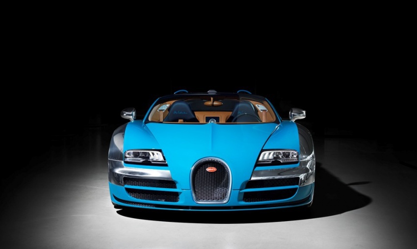 Bugatti выпустил суперкар всего в трех экземплярах