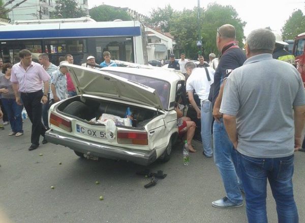 ДТП на Каля Ешилор: несколько человек получили серьезные ранения
