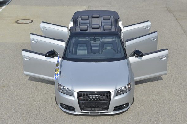 Audi показала шестидверный кабриолет для восьми пассажиров
