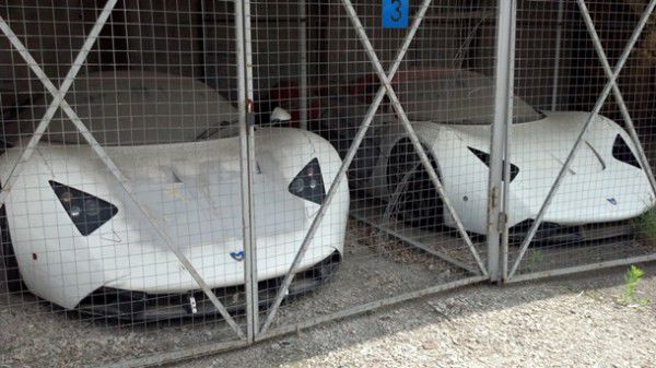 В России обнаружили захоронение суперкаров Marussia