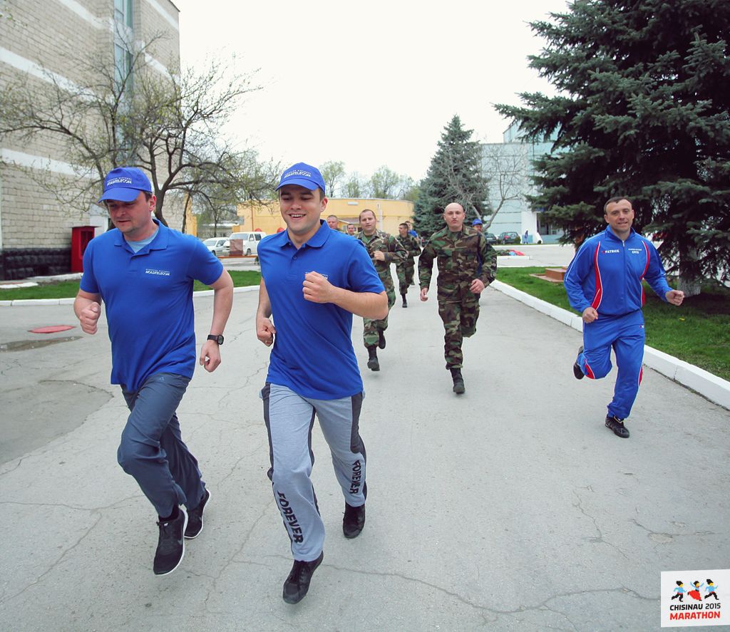 Корпоративный забег Sporter Run. Компания Moldtelecom