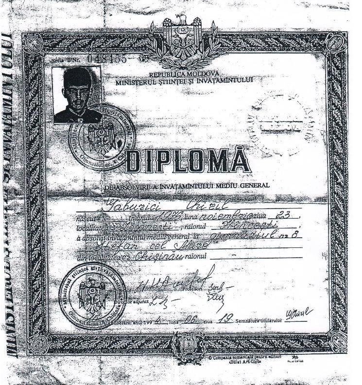 Moldova 24: Диплом об образовании Габурича - фальшивка