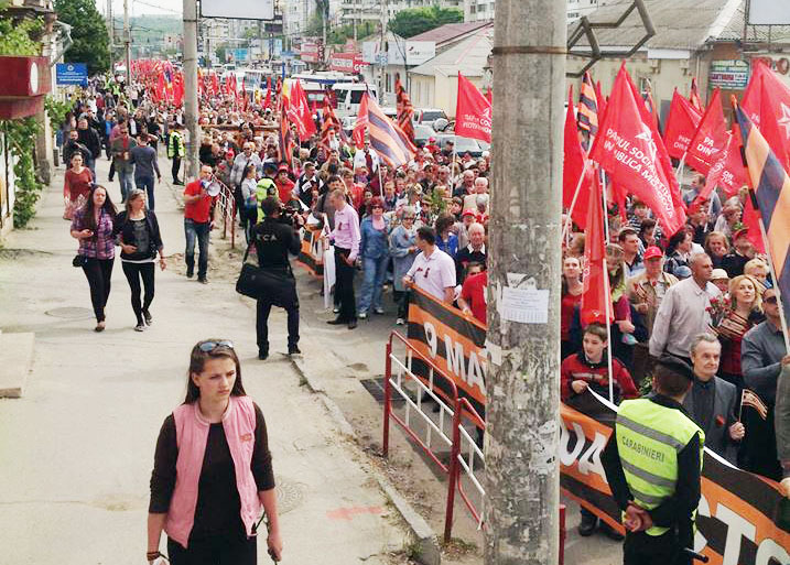 Социалисты провели Марш памяти и осуждения фашизма