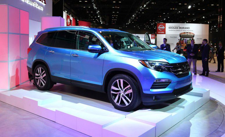 Новая Honda Pilot получила пяти-звездочный рейтинг NHTSA