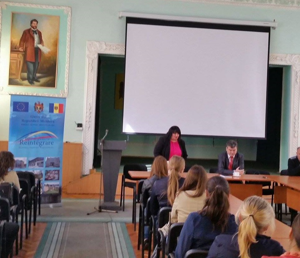 Studenții din Bălți informați datorită caravanei „Europa pentru fiecare”