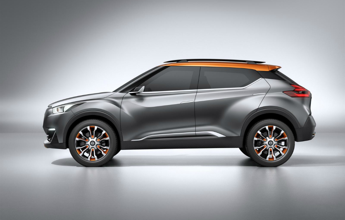 Nissan Kicks Concept, creat pentru Brazilia