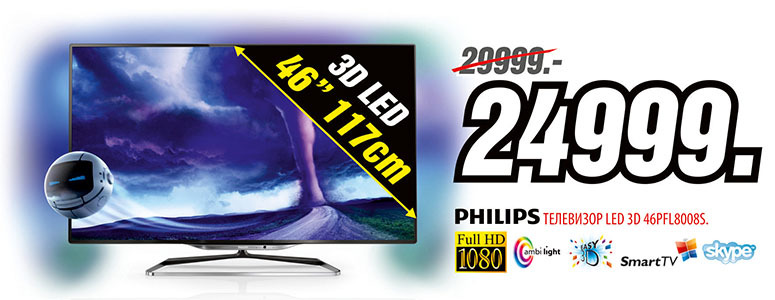Эксклюзивно в Bomba: 4K UltraHD телевизор от Philips. Ультратонкий, ультрачеткий, экологичный