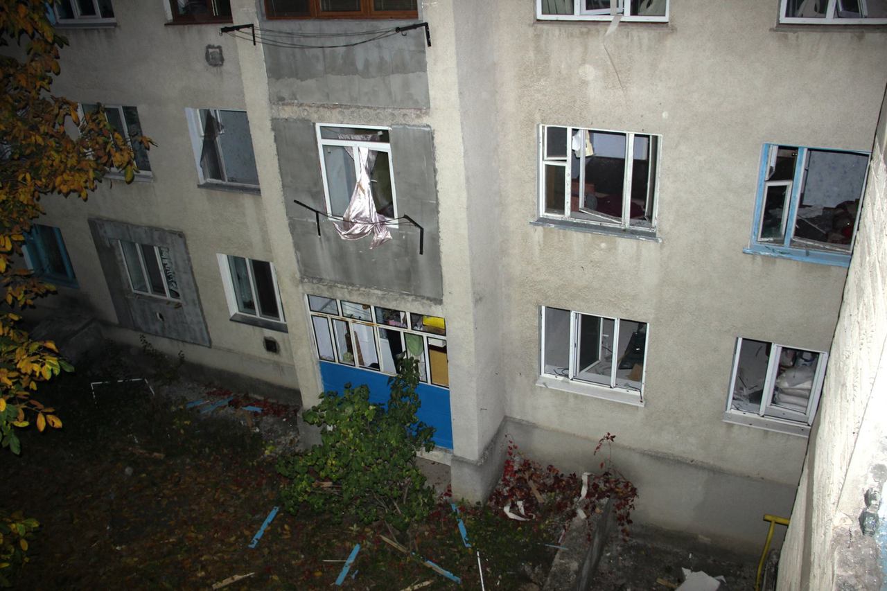 В Оргееве мощный взрыв уничтожил 4 квартиры в пятиэтажном доме