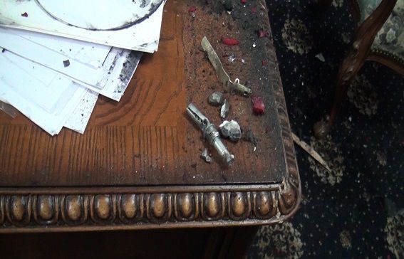 В киевском офисе взорвался букет цветов