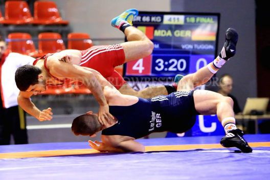 Moldova a cucerit trei medalii de aur şi bronz la Campionatul European de lupte greco-romane U-23
