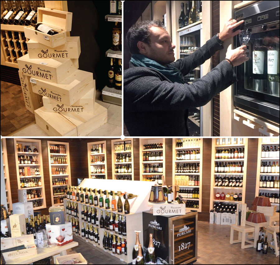 Fourchette Gourmet:  wine-shopp-ul de elită!