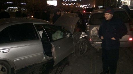 Accident în lanț pe bulevardul Dacia