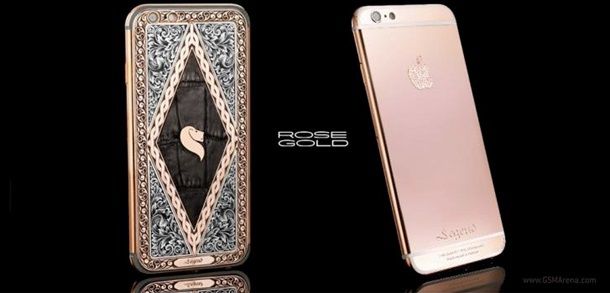 Финны выпустили iPhone 6s в золоте и с бриллиантами