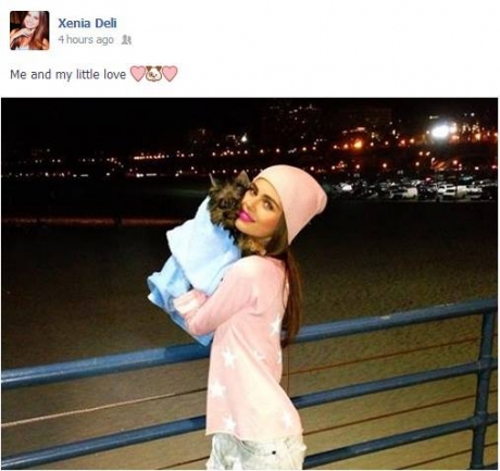 Xenia Deli are un nou motiv de bucurie! Modelul și-a luat un cățel după ce fostul a murit