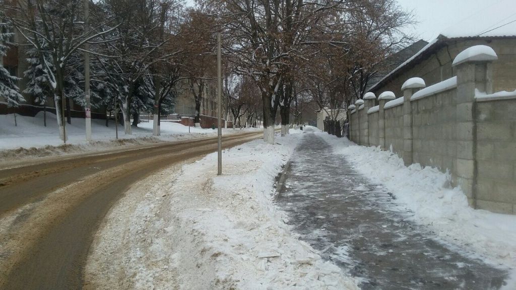 В Оргееве своевременно очистили дороги от снега