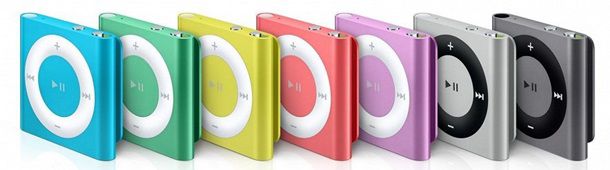 Apple представит новую генерацию iPod