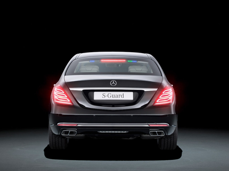 Primele imagini cu noul blindat S-Class