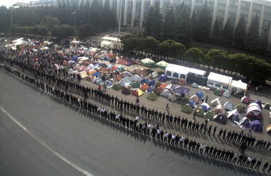 В Кишиневе прошел большой антиправительственный митинг