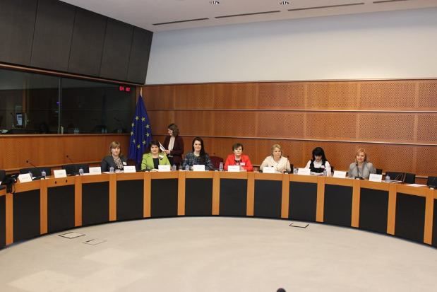 Deputatele din Parlamentul Republicii Moldova, în vizită de studiu la Parlamentul European