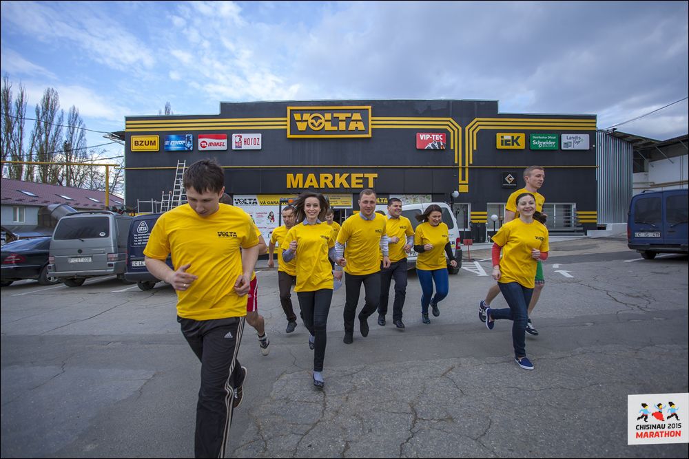 Cursa corporativă Sporter Run. Compania ”Volta”