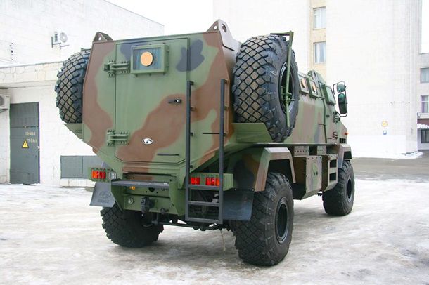 Нацгвардия получила на вооружение бронемашины Шрек