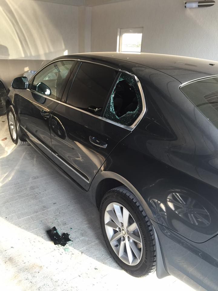 Mașina purtătorului de cuvânt al Primăriei Chișinău a fost spartă