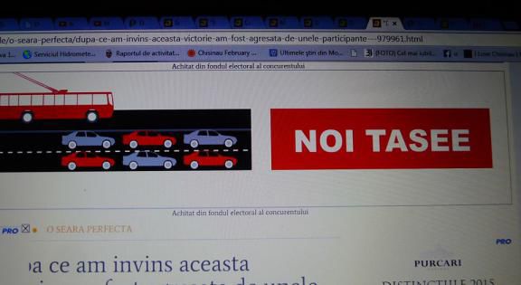 Dorin Chirtoacă o învață limba română pe Zinaida Greceanîi