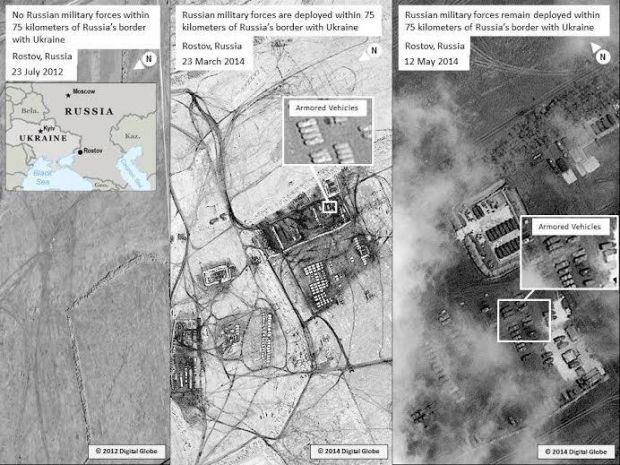 Госдеп показал новые фото российских войск возле украинской границы