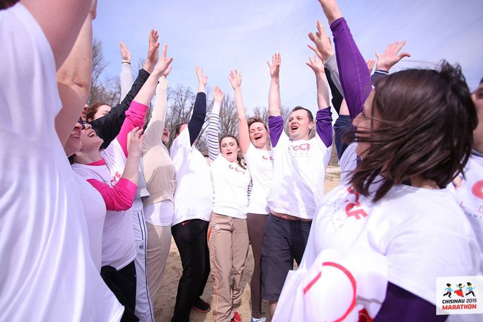 Cursă corporativă Sporter Run. Organizaţia CCF Moldova