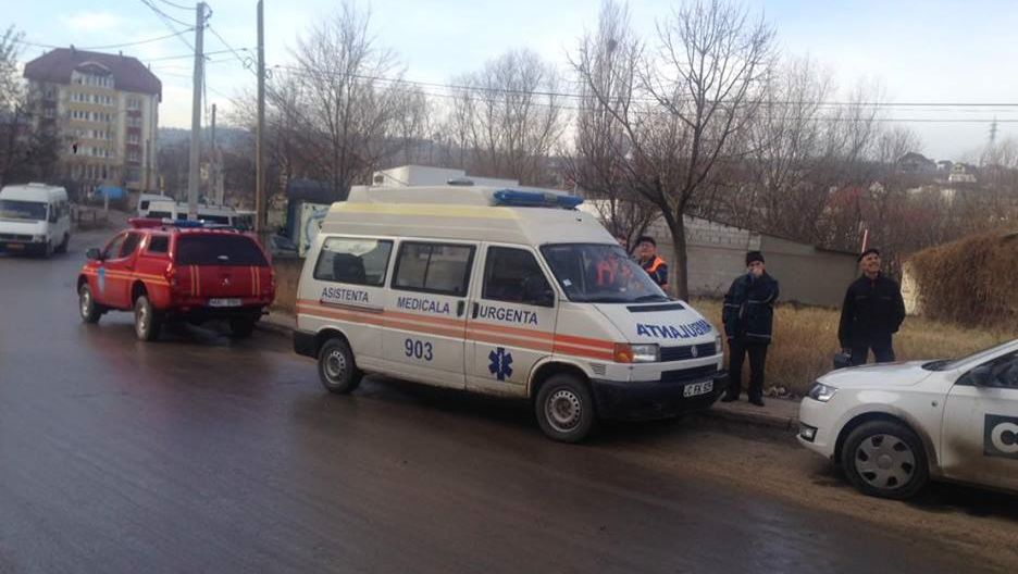 Попытка самоубийства в Кишиневе: мужчина передумал прыгать