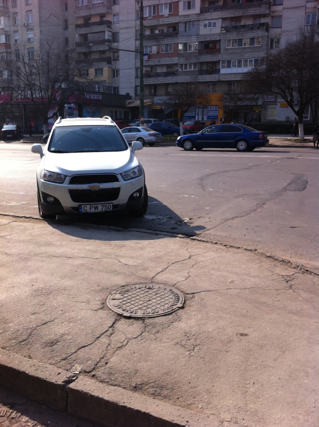 Unde si-a lasat masina un sofer din capitala