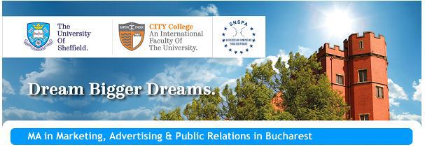 Burse pentru studentii din Moldova la Programul de Master in Marketing , Publicitate si Relatii Publice oferit la Bucuresti