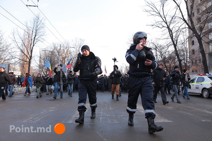 В четверг в Кишиневе продолжаются протесты против назначения правительства