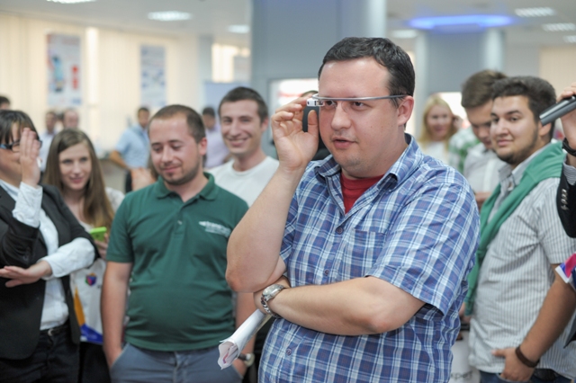 Google Glass был впервые протестирован в Молдове!