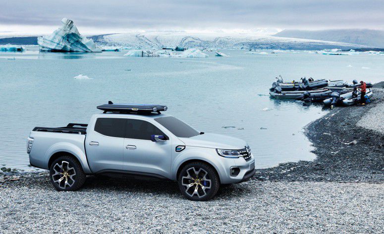 Renault из Duster сделала брутальный пикап