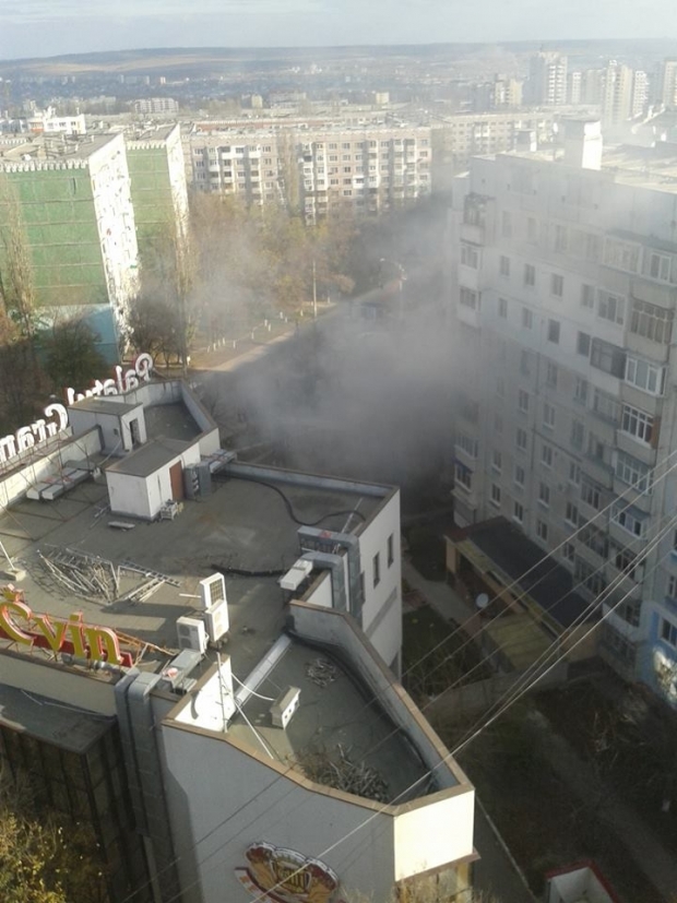 Încă un incendiu în sectorul Botanica al capitalei
