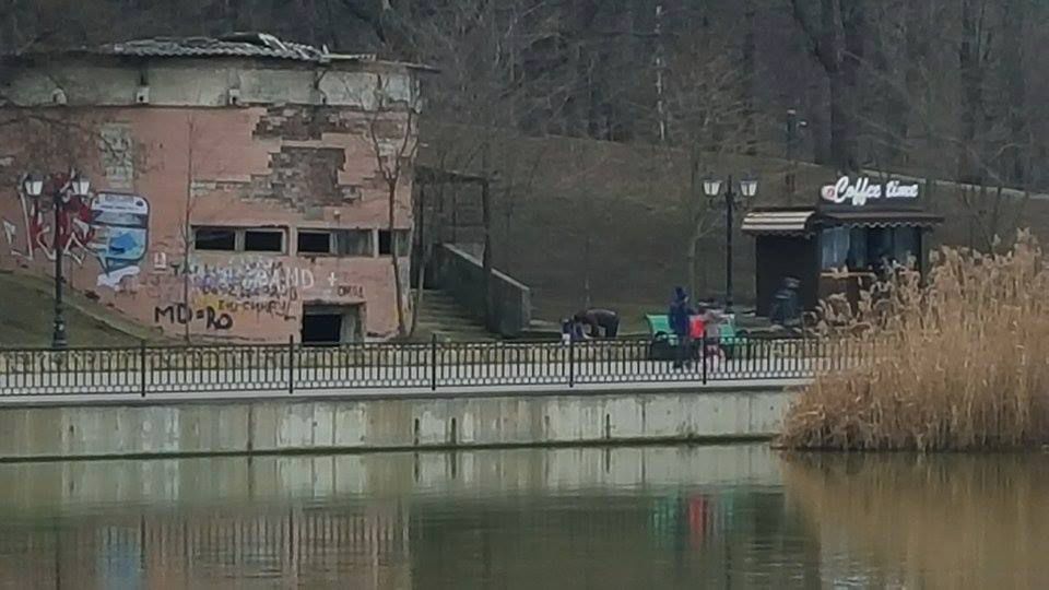 В парке Валя Морилор появился новый киоск братьев Киртоакэ