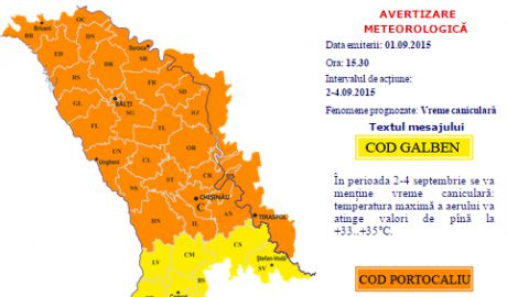 Temperatura creşte mâine până la 38 de grade