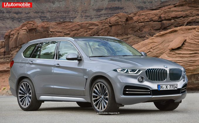 BMW X7 станет самой роскошной моделью марки