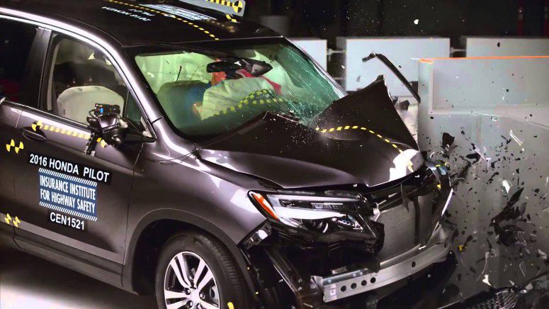 Новая Honda Pilot получила пяти-звездочный рейтинг NHTSA
