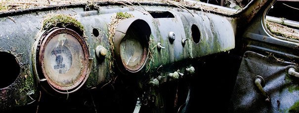 Фотоподборка: 70-летняя автомобильная пробка в бельгийском лесу