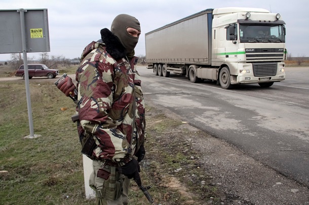 Украинская армия в действии. Фоторепортаж с блокпостов на границах с Крымом