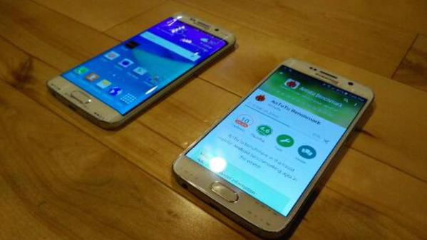 В Сеть утекли фотографии Samsung Galaxy S6 и S6 Edge