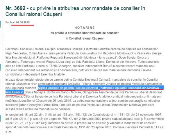 Șef FISC Căușeni, vizat într-un dosar de evaziune fiscală de 1 mln lei