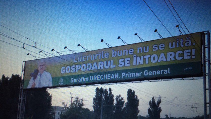Lui Urechean îi este ruşine cu sigla PLDM şi culoarea verde