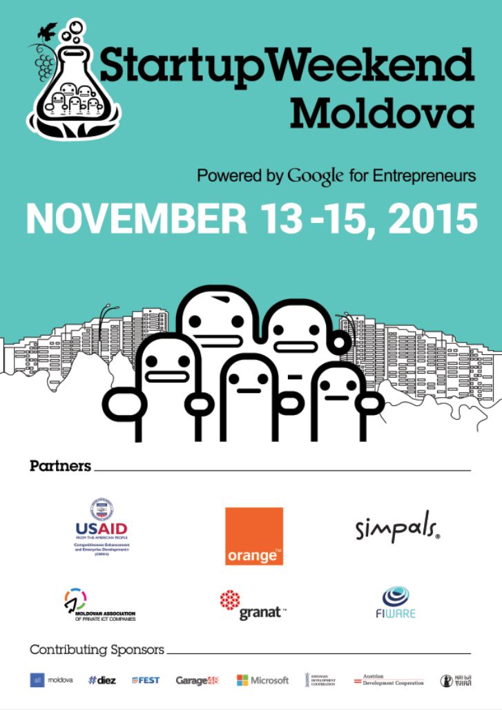 Startup Weekend Moldova – ediţia V!