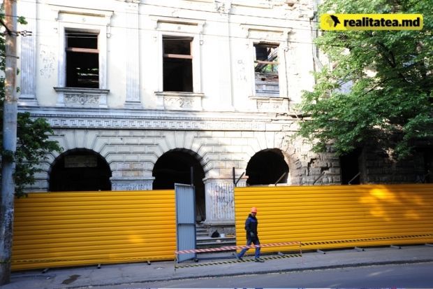 Заброшенный дворец в центре Кишинёва обретет вторую жизнь