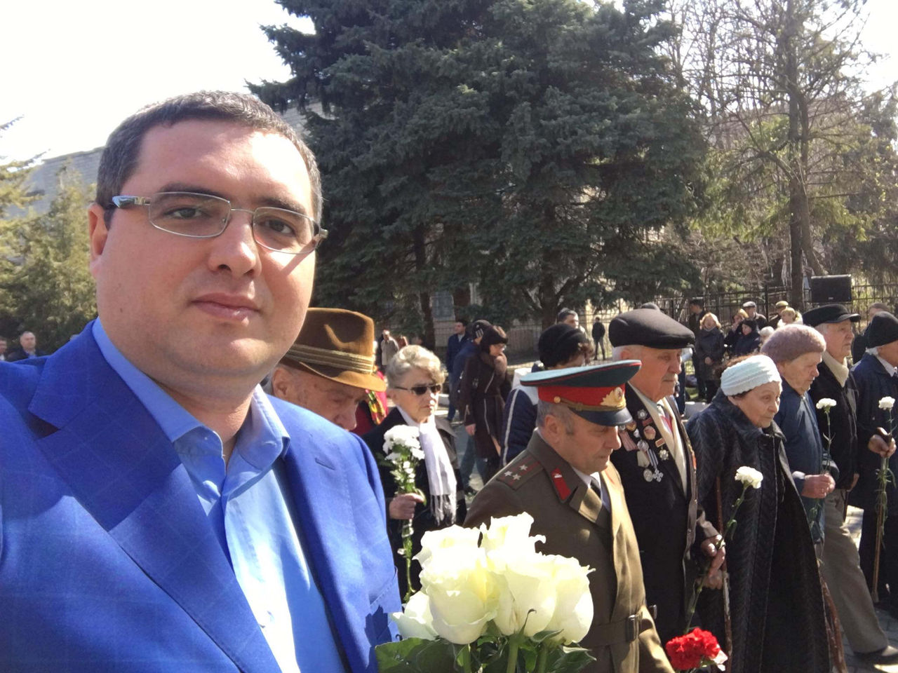 Усатый поздравил бельцких ветеранов